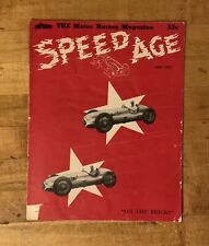 Speed Age Magazine | May 1949 | Auto Racing | Original  picture