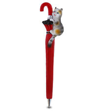 Planet Pens Cat With Umbrella Novelty Pen - Kids & Adults Ballpoint Pen picture