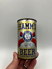 Nice 12oz HAMM'S BEER (OI & IRTP) Flat Top Beer Can Theo Hamm St. Paul Minn. picture