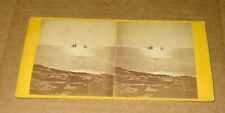 1860s Heywood Stereoview Cape Ann Scenery Marine Study Sailboats Massachusetts picture