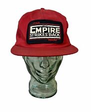 1980s Vintage Star Wars The Empire Strikes Back Thinking Cap Red SnapBack picture