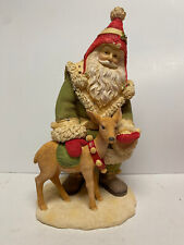 Enesco Heart Of Christmas - #6001373 Santa's Reindeer Treats by Karen Hahn - NIB picture