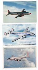 Z931 Lot of 2  Postcards - Airline Advertising American and Eastern picture