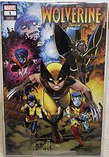 RARE Return Of Wolverine #1 X-Babies /1000 Variant SIGNED by Art Adams w COA picture