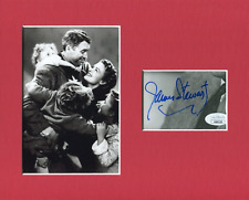 James Jimmy Stewart It's A Wonderful Life Signed Autograph Photo Display JSA picture