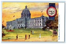 c1910's The Minnesota State Capitol Building St. Paul MN Tuck's Oilette Postcard picture