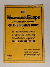 1941 The Humanoscope of the Human Body Dr. Morris Fishbein  picture