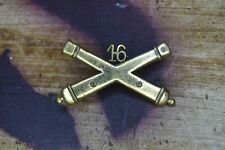 Authentic WW2 US Army 16th Field Artillery Regiment Insignia German Made Assmann picture