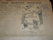1909 JUNE 17 THE BOSTON HERALD - TAFT WINS SUPPORT FOR TAX PLANS - BH 376 picture