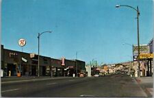 BARSTOW, California Postcard Main Street / Downtown / Route 66 Scene c1960s picture