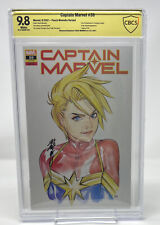 CAPTAIN MARVEL #30 - Peach Momoko Variant & Signed by Peach Momoko 9.8 picture