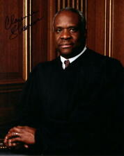 SUPREME COURT JUSTICE CLARENCE THOMAS SIGNED AUTOGRAPH 8X10 PHOTO - VERY RARE picture