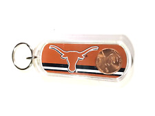 Texas Longhorns Lucky Penny 2005 Keyring Keychain picture