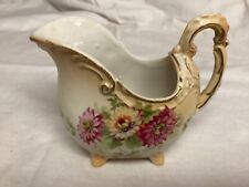 Antique Porcelain Creamer Flower Pattern Made In Austria picture