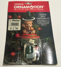 Vtg Noma Ornamotion Rotating Christmas Hook Ornament Motor picture
