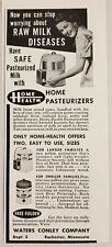1959 Print Ad Home Health Milk Pasteurizers Waters Conley Co. Rochester,MN picture
