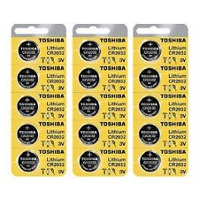 15 x New Original Toshiba CR2032 CR 2032 3V LITHIUM BATTERY BR2032 DL2032 Remote picture