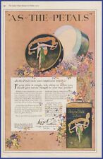 Vintage 1919 LAZELL As The Petals Talcum Powder Ephemera Art Decor Print Ad picture