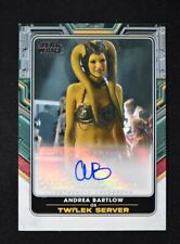 2022 Star Wars: Book Boba Fett Base Auto #A-AB Andrea Bartlow as Twi'lek Server picture