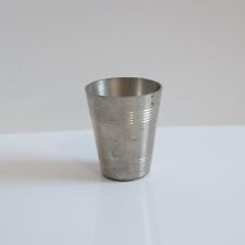 Vintage Stieff Pewter Shot Glass Smithsonian Institution PA Reproduction picture