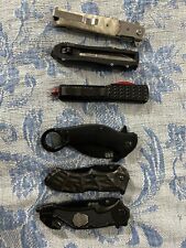 Lot of 6 Tactical Knives S&W Black Ops,  Othes. picture