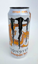 Yerba Mate MONSTER DRAGON TEA Energy Drink 15.5oz NEW Can RARE Collectible picture