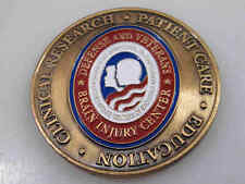 UNITED STATES VETERANS AFFAIRS DEFENSE AND VETERANS BRAIN INJURY CHALLENGE COIN picture