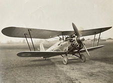 RARE PRE-WW2 BRITISH RAF BRISTOL BULLDOG TYPE 105 FIGHTER PLANE 1927 PHOTO picture