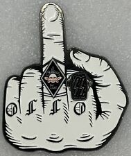 OMG Middle Finger Outlaws MC 1% Sought After Rare Challenge Coin picture