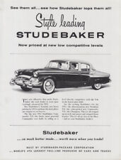 Style leading now priced at low levels Studebaker President ad 1955 picture