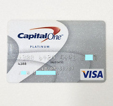 Collectible Expired Credit Card Bank Capital One Platinum picture
