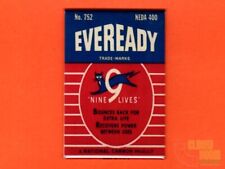 Eveready vintage battery art 2x3