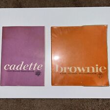 Vintage 1970’s Brownie And Cadette Girl Scout Of America Handbooks Softcover picture