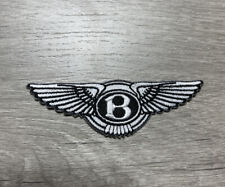 BENTLEY Embroidered British Automotive Car Patch 4” New Old Stock picture