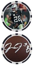 JOSH JACOBS - POKER CHIP -  ***SIGNED/AUTO*** picture