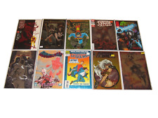 HUGE LOT OF 40 COMICS WITH FOIL COVERS MARVEL DC IMAGE DARK HORSE ETC VF/NM AVG picture