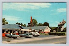 Joelton TN-Tennessee, Cartel Motel & Restaurant Advertising Vintage Postcard picture
