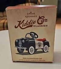 HALLMARK KEEPSAKE KIDDIE CAR CLASSICS 1949 GILLHAM POLICE CAR picture