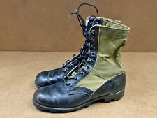 Vintage RARE US Vietnam era Tropical Jungle Boots Sz 8R Spike Protective 8-88 picture
