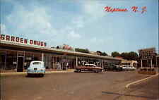 Neptune New Jersey NJ Classic 1950s Cars Shopping Center Vintage Postcard picture