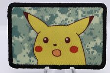 Camo surprised Pikachu meme 2