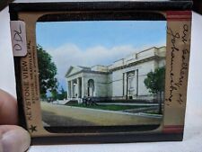 COLORED Glass Magic Lantern Slide DDL ART GALLERY OF JOHANNESBURG AFRICA picture