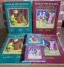 Lyrical Life Science Vol. 1 & 3 CDs Workbook Set Bacteria to Birds Human Body picture