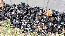 20 pounds of different types of Silver obsidian rough rock for knapping  picture