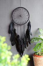 Handcrafted Black Dreamcatcher Wall Decor,  Ideal Gift for Loved Ones picture