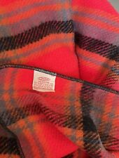 Vintage CHATHAM Acrylic Blanket, 65” X 46”, MCM Throw, Bright Tartan ,Bold Plaid picture
