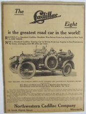 Vintage 1916 CADILLAC Roadster Car Newspaper Print Ad picture