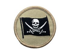 Pirate Patrol BSA Licensed 2 x 2 inch Patch AVA0009 F7D8V picture