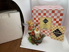 Enesco My Little Kitchen Fairies Chestnuts Fairie 2008 Christmas Candle Roasting picture