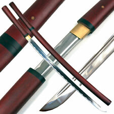 Handmade Japanese Shirasaya Samurai Katana Sharp Sword picture